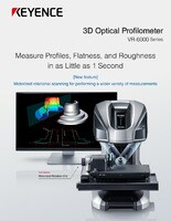 VR-6000 Series 3D Optical Profilometer Catalogue