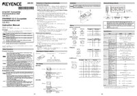 SR-EC1/SR-PN1 취급설명서