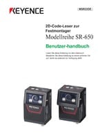 SR-650 시리즈 사용자 매뉴얼 (독일어)