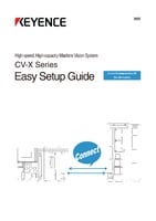 CV-X 시리즈 간단 조작 가이드 제어·통신편 I/O (CV-X100) (영어)