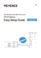 CV-X 시리즈 간단 조작 가이드 제어·통신편 PLC 링크 (SYSMAC CJ시리즈) (영어)