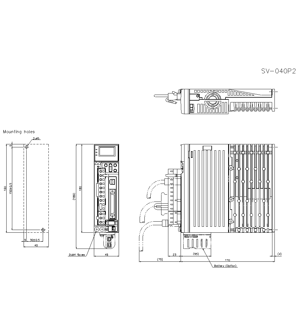 SV-040P2 Dimension